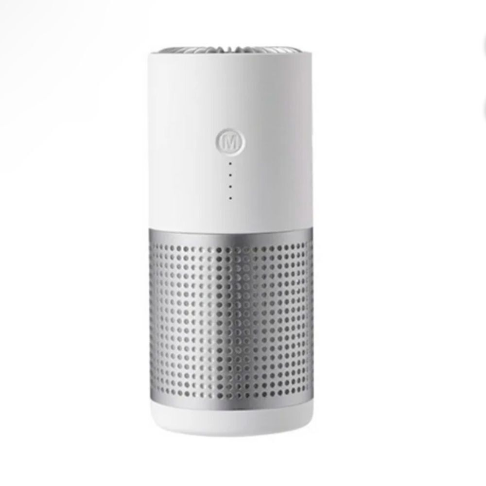 USB Desk Air Purifier, 3-Gear Adjustable for Home, Bedroom, Vehicle-White. NIB!